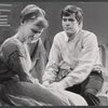 Frances Hyland and Anthony Perkins in the stage production Look Homeward, Angel