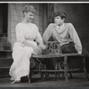 Frances Hyland and Anthony Perkins in the stage production Look Homeward, Angel