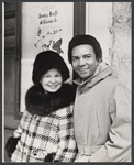 Shirley Booth and Al Freeman Jr. in the stage production Look to the Lilies