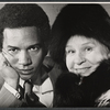 Al Freeman Jr. and Shirley Booth in the stage production Look to the Lilies