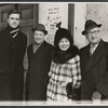Edgar Lansbury, Shirley Booth and unidentified others in the stage production Look to the Lilies