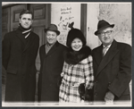 Edgar Lansbury, Shirley Booth and unidentified others in the stage production Look to the Lilies