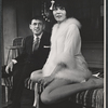 Zack Matalon and Zohra Lampert in the stage production Look, We've Come Through
