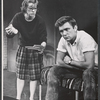 Collin Wilcox and Clinton Kimbrough in the stage production Look, We've Come Through