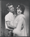 Clinton Kimbrough and Zohra Lampert in the stage production Look, We've Come Through