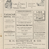 Program from concert at Metropolitan Opera House, New York, Nov. 30, 1909