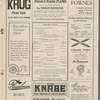 Program from concert at Metropolitan Opera House, New York, Nov. 30, 1909