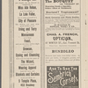 La Loie Fuller Dance Program, Boston Theater