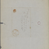 [Peabody,] Elizabeth [Palmer, sister], ALS to. Nov. 11, [1849].