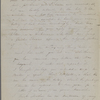 Peabody, Elizabeth P[almer, sister], AL to. Nov. 25, 1849.