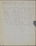 Peabody, Elizabeth [Palmer, sister], ALS to. Jan. 16, 1850.