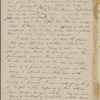 [Peabody,] Elizabeth [Palmer, sister], AL (incomplete) to. Aug. 22, [1850].