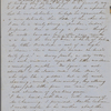 Peabody, E[lizabeth] P[almer, sister], ALS (incomplete) to. [1850?]. 