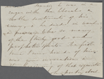 [Peabody,] Elizabeth [Palmer, sister], ALS to. May 16, 1852.