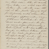 [Peabody,] Elizabeth [Palmer, sister], AL (incomplete)  to. Feb. 8, 1855.
