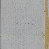 [Peabody, Elizabeth Palmer, sister], ALS (incomplete; second part)  to. [Aug.? 1856?].