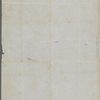 [Peabody,] Elizabeth [Palmer, sister], AL (incomplete)  to. Sep. 23, 1856.