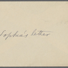 [Peabody,] Elizabeth [Palmer, sister], ALS  to. Dec. 18, 1856.