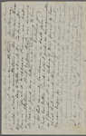 [Peabody, Elizabeth Palmer, sister], AL (incomplete)  to. [Apr./May 1857].