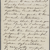 [Peabody,] Elizabeth [Palmer, sister], AL (incomplete) to. [1857?].