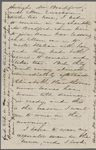 [Peabody,] Elizabeth [Palmer, sister], ALS to. Aug. 14, 1858.