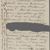 [Peabody,] Elizabeth [Palmer, sister], ALS to. Aug. 14, 1858.