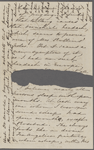 [Peabody,] Elizabeth [Palmer, sister], ALS to. Aug. 14, 1858.