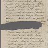 [Peabody,] Elizabeth [Palmer, sister], ALS to. Aug. 14, 1858.