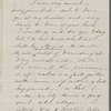 [Peabody,] Elizabeth [Palmer, sister], ALS to. Aug. 14, 1858.