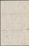 [Peabody], Elizabeth [Palmer, sister], ALS to. Mar. 21, 1859.