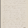 [Peabody], Elizabeth [Palmer, sister], AL (incomplete) to. Mar. 29 - Apr. 2, [1859?].