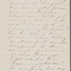 [Peabody], Elizabeth [Palmer, sister], AL (incomplete) to. Mar. 29 - Apr. 2, [1859?].