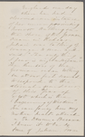 [Peabody], Elizabeth [Palmer, sister], AL (incomplete) to. Mar. 29 - Apr. 2, [1859?].