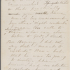 [Peabody], Elizabeth [Palmer, sister], ALS to. Jul. 3-4, 1859.