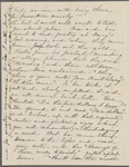 [Peabody], Elizabeth [Palmer, sister], AL (incomplete) to. Jul. 31, 1859.