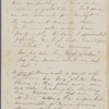 [Peabody], Elizabeth [Palmer, sister], ALS to. Oct. 20, [1859?].