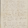 [Peabody], Elizabeth [Palmer, sister], ALS to. [1859?].
