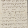 [Peabody, Elizabeth Palmer, sister], letter to. [1859?]. Extract, copied in unknown hand.