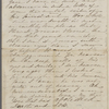 [Peabody,] Elizabeth [Palmer, sister], ALS to. [Jan. 1860].