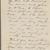 [Peabody,] Elizabeth [Palmer, sister], AL (incomplete) to. Feb. 27, 1860.