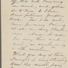[Peabody,] Elizabeth [Palmer, sister], AL (incomplete) to. Feb. 27, 1860.