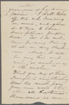 [Peabody,] Elizabeth [Palmer, sister], AL (incomplete) to. Feb. 27, 1860.