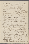 [Peabody,] Elizabeth [Palmer, sister], AL (incomplete) to. Feb. 27, 1860.