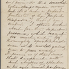 [Peabody,] Elizabeth [Palmer, sister], AL (incomplete) to. Feb. 27, 1860.