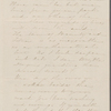 [Peabody,] Elizabeth [Palmer, sister], AL (incomplete) to. [1857-1860]. Previously: [n.d.]