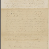 [Peabody,] Elizabeth [Palmer, sister], AL (incomplete) to. [1857-1860]. Previously: [n.d.]