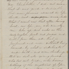 [Peabody,] Elizabeth [Palmer, sister], AL (incomplete) to. [1857-1860]. Previously: [n.d.]