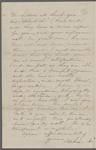 [Peabody,] Elizabeth [Palmer, sister], AL (incomplete) to. May 11, 1860.