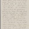 [Peabody, Elizabeth Palmer, sister], ALS (incomplete) to. [1860?].