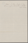 [Peabody, Elizabeth Palmer, sister], ALS (incomplete) to. [1860?].